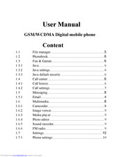 Bmobile W170 User Manual