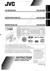 JVC KD SH1000 - Radio / CD Instruction Manual