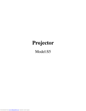 Shenzhen DADAO Technology MINI PROJETOR S5 User Manual