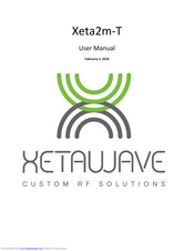 Xetawave Xeta2m-T User Manual