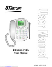 UTStarcom UTS 801 FSU User Manual