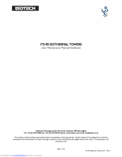 Isotech ITS-90 User Maintenance Manual/Handbook