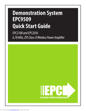 EPC EPC9509 Quick Start Manual