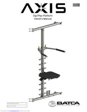 Batca AXIS Dip/Plyo Platform Owner's Manual