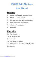 Dorme Baby IPC100 User Manual