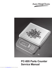 Avery Weigh-Tronix PC-805 Service Manual