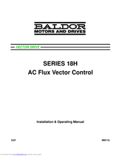 Baldor 18H Series Installation & Operating Manual