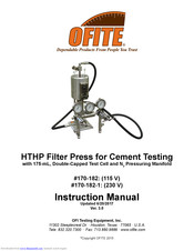 OfiTE 170-182-1 Instruction Manual
