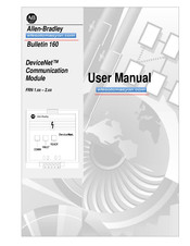 Allen-Bradley Bulletin 160 DeviceNet User Manual