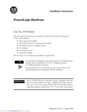 Allen-Bradley ProcessLogix 1757-PLX52 Installation Instructions Manual