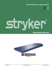 Stryker Ultra Comfort SE 1703 Operation Manual
