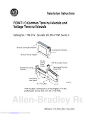 Allen-Bradley POINT I/O 1734-VTM Installation Instructions Manual
