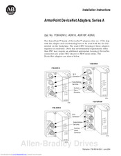 Allen-Bradley ArmorPoint DeviceNet 1738-ADN18P Installation Instructions Manual