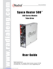 Radial Engineering Space Heater 500 User Manual