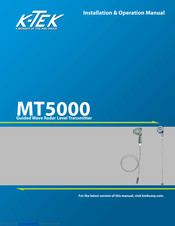 K-Tek MT5000 Installation & Operation Manua