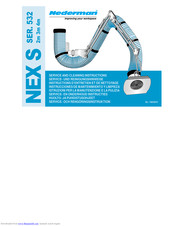 Nederman Series 532 Service And Cleaning Instructions