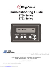 King Controls King Dome 9760 Series Troubleshooting Manual