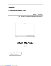 SWIT Electronics FM-24DCI User Manual