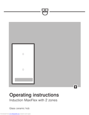 V-ZUG GK26TIMF Operating Instructions Manual