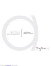 Angenieux Optimo Ultra 12x FF/VV User Manual