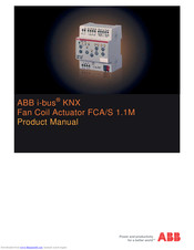 ABB i-bus KNX FCA/S 1.1M Product Manual