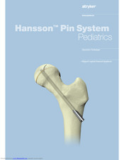 Stryker Hansson Pin System Manual