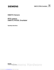 Siemens SIMATIC RF630L Smartlabel Operating Instructions Manual