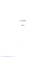 STK Professional Audio LIFE 7 User Manual