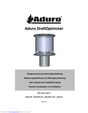 ADURO DraftOptimizer User Manual And Installation Manual