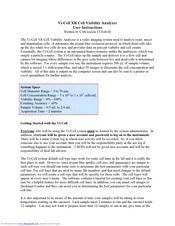 Beckman Coulter Vi-Cell XR User Instructions