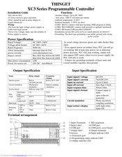 Thinget XC3 Series Installation Manual