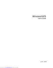 Background Images Winvision1875 User Manual
