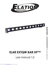 Elation ELAR EXTQW BAR HP User Manual