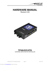 Arcus TITAN-SVX-ETH Hardware Manual