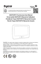 Johnson Controls Tyco HS2TCHP E User Manual