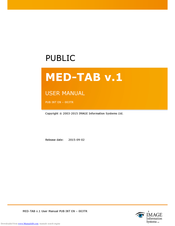 IMAGE Information Systems Ltd. MED-TAB v.1 User Manual