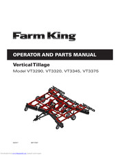 Farm King VT3290 Operator And Parts Manual