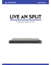 Audiolab LIVE AN SPLIT User Manual