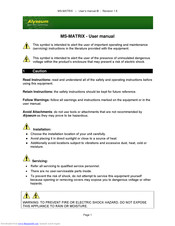 Alyseum MS-MATRIX User Manual