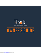 TRAK Trak Male Fertility Testing System Owner's Manual