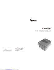 Argox P4 Series Installation Manual