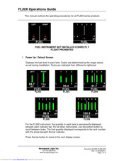 Aerospace Logic FL202 Operation Manual