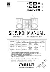 Aiwa NSX-SZ319 Service Manual