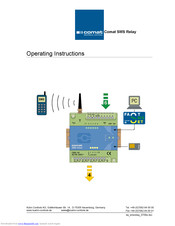 Comat SMS Relay Operating Instructions Manual