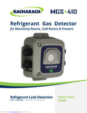 Bacharach MGS-410 Quick Start Manual