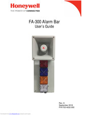 Honeywell FA-300 Alarm Bar User Manual