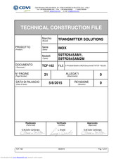 CDVI Monarch 433 TSPW2KC Manual