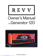 REVV Generator 120 Owner's Manual