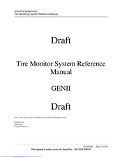 SmarTire Systems GENII Reference Manual
