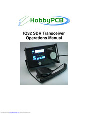 hobbyPCB IQ32 Operation Manual